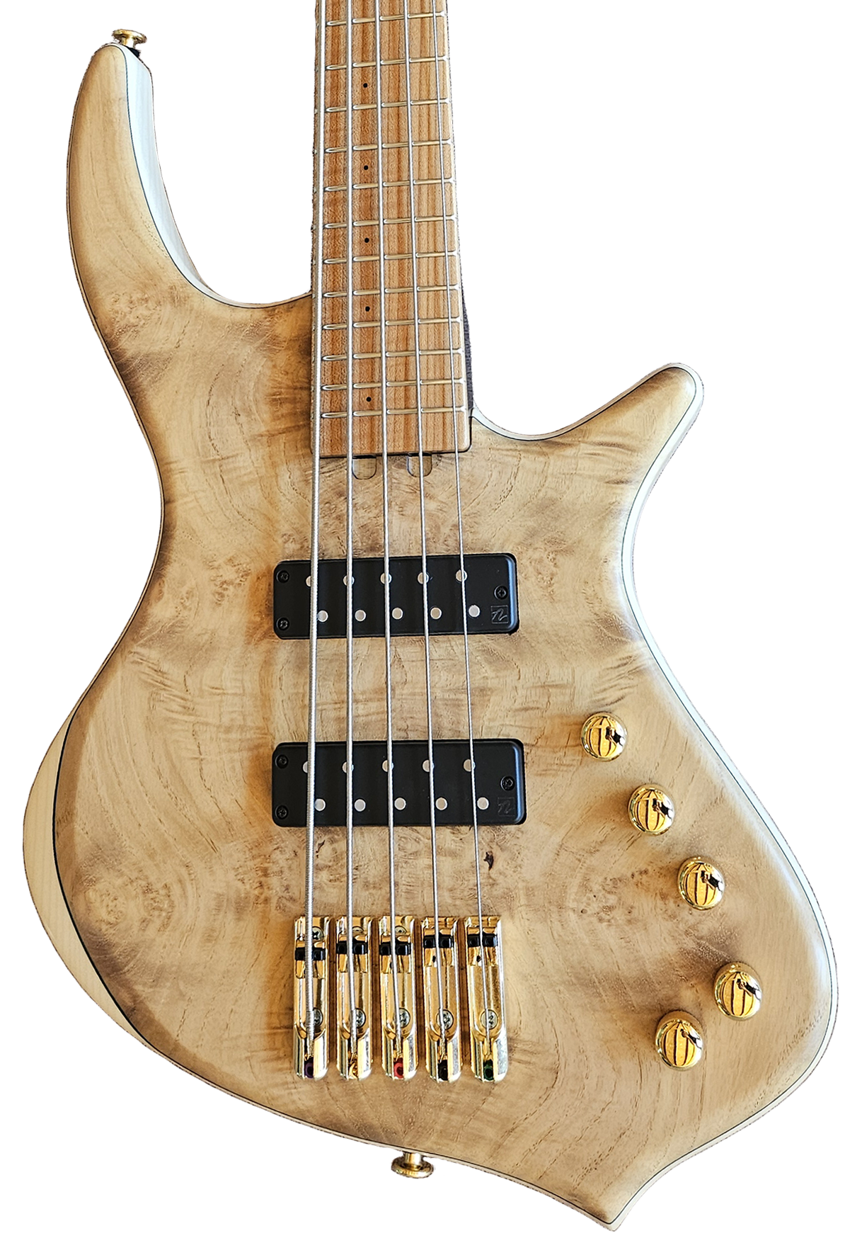 Napoleon Deluxe 5 - Acacia Burl - Cortex Bass Nordstrand Big Blades